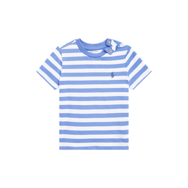 Striped Cotton Jersey T-Shirt