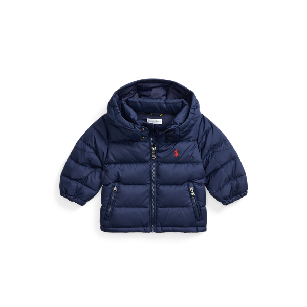 Polo ralph lauren men's hooded ripstop down coat on sale