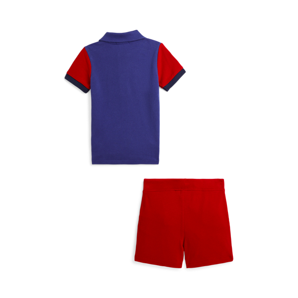 Big 2024 kids polo short set