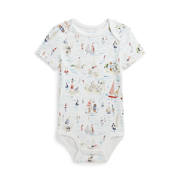Ralph Lauren × Riley sheehey カバーオール Polo Ralph Lauren X Riley Sheehey Baby Boys Cotton Coverall