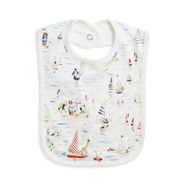 RL Baby x Riley Sheehey Cotton Bib