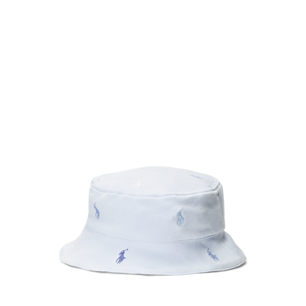 Polo Pony Cotton Bucket Hat 