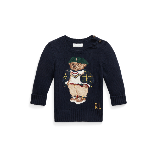 Pull Polo Bear &agrave; col rond