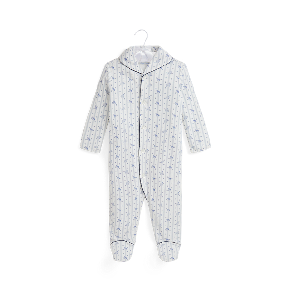 Dog & Sheep Cotton Footed Coverall