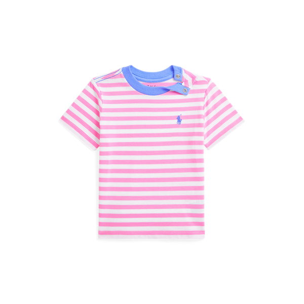 [ラルフローレン] RLロゴ ストライプジャージー Tシャツ RL ロゴ ジャージー Tシャツ | ポロ ラルフ ローレン(POLO RALPH