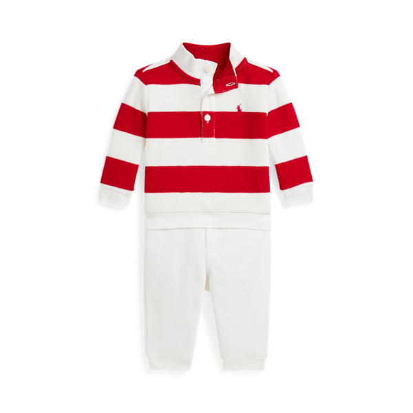 Baby boy white ralph lauren polo hotsell