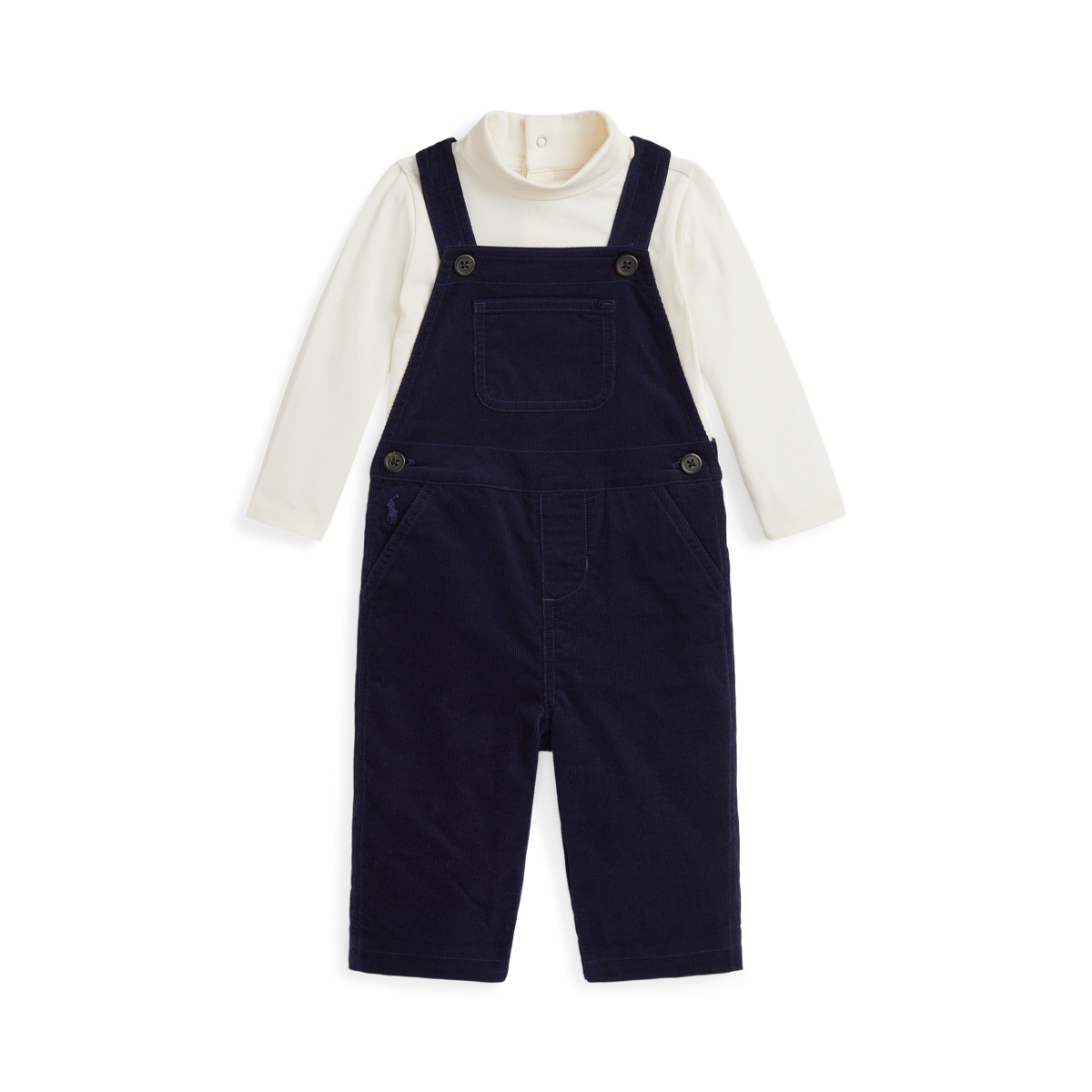 海外から輸入 Cotton Bodysuit Set Overall Corduroy & サロペット・オーバーオール・オールインワン