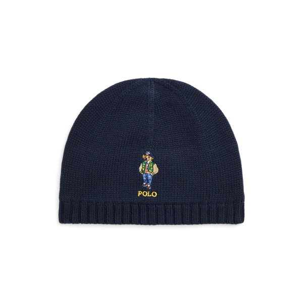 Polo Bear Cotton Hat