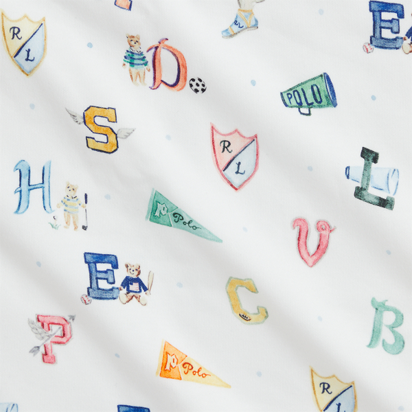 RL Baby x Riley Sheehey Cotton Blanket for Baby Ralph Lauren UK