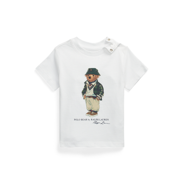 Polo Bear Cotton Jersey T-Shirt