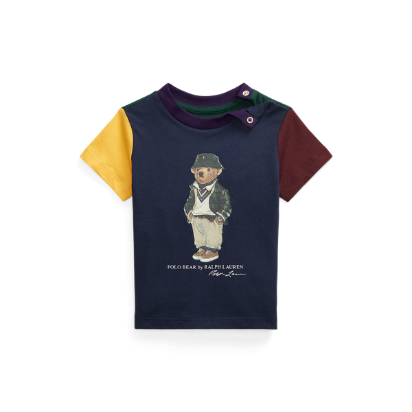 T-shirt de malha com Polo Bear