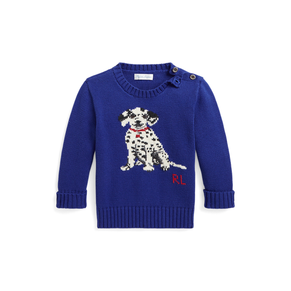 Dog-Intarsia Jumper