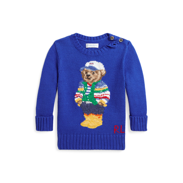 Polo Bear Cotton Sweater