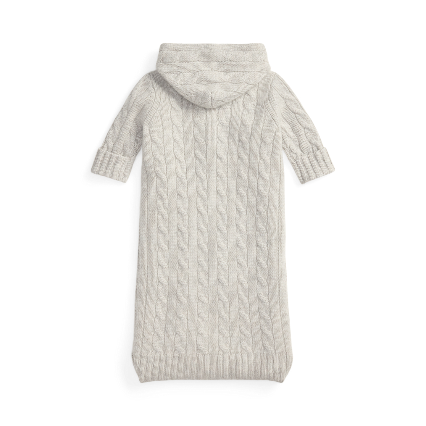 Комбинезоны Ralph Lauren Cable-Knit Cashmere Bunting, цвет: Меланжевый серый — фото 1
