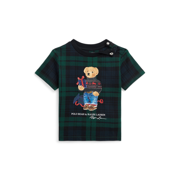 T-shirt Polo Bear &eacute;cossais jersey coton