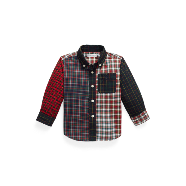 Chemise fantaisie en popeline de coton