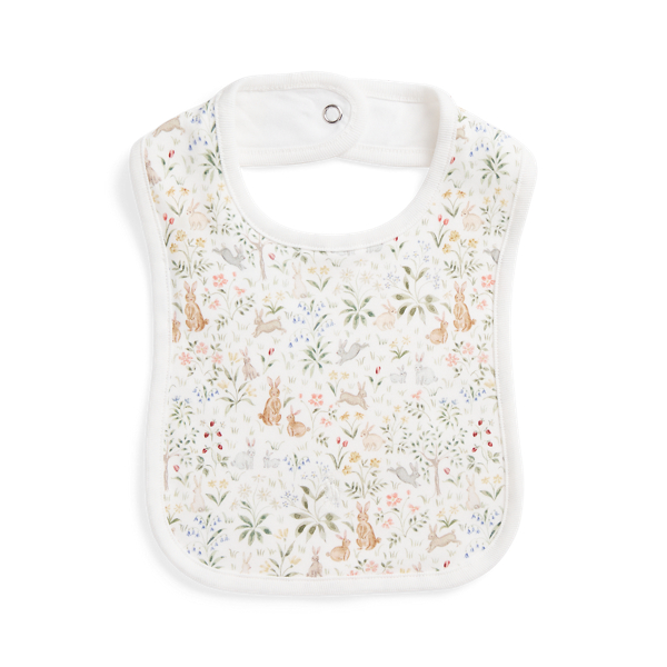 Bavoir RL Bébé x Riley Sheehey en coton