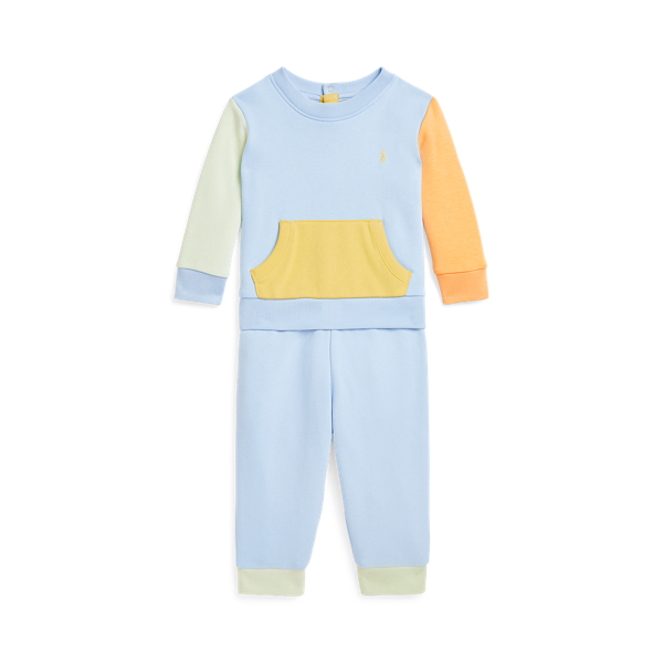 Ensemble sweat-pantalon en coton éponge