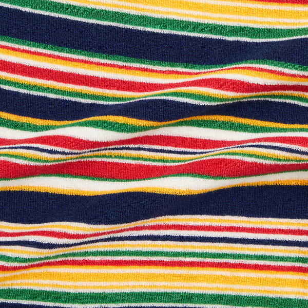 Striped Cotton Terry Shortall