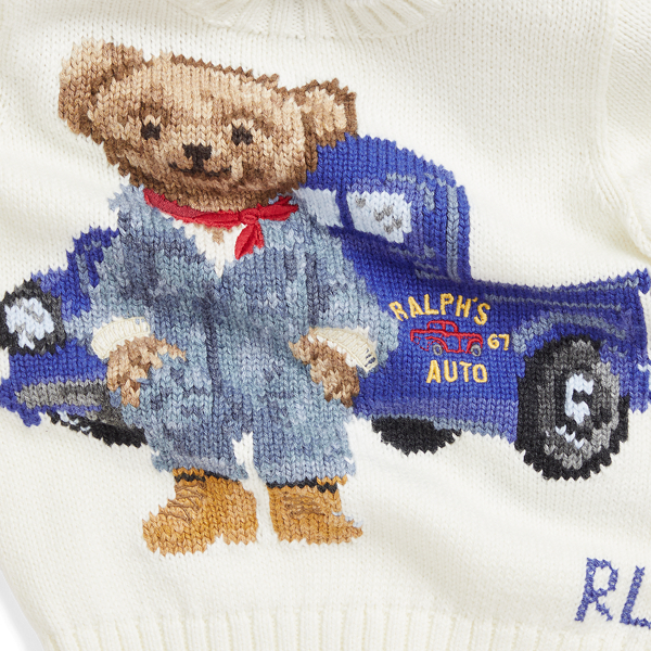 Polo Bear Cotton Sweater