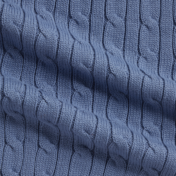 Coperta per beb&egrave; in cotone a trecce