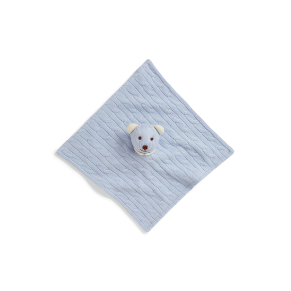 Couverture doudou ourson en cachemire