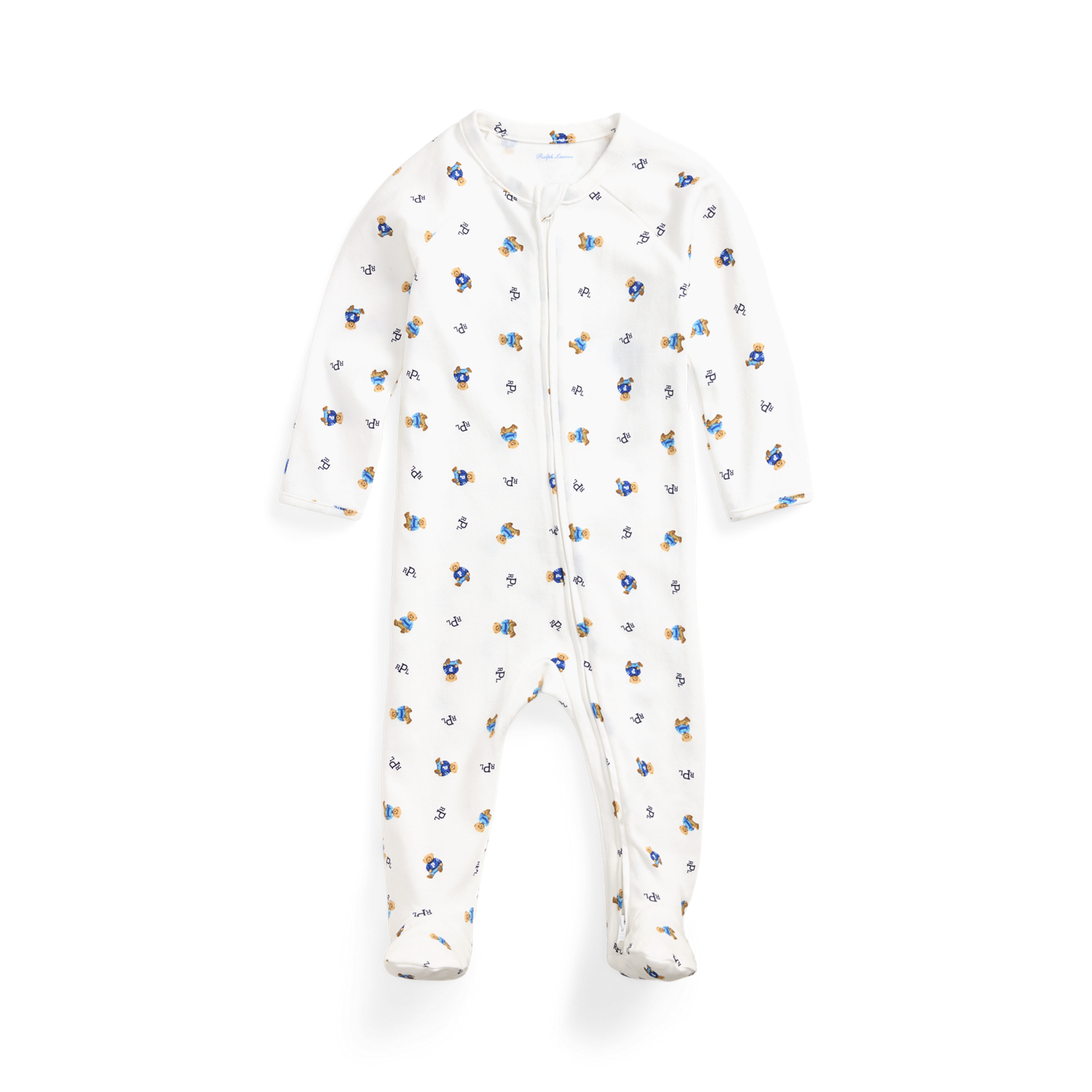 Polo Bear Cotton Interlock Coverall view 1