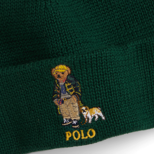 Polo Bear Cotton Hat