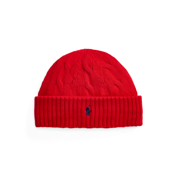 Cable-Knit Cotton Hat