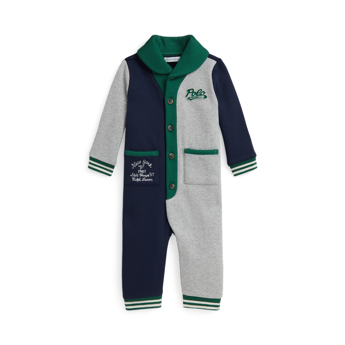 Polo by Ralph Lauren ネイビー カバーオール Polo ベア フリース カバーオール | ラルフ ローレン公式