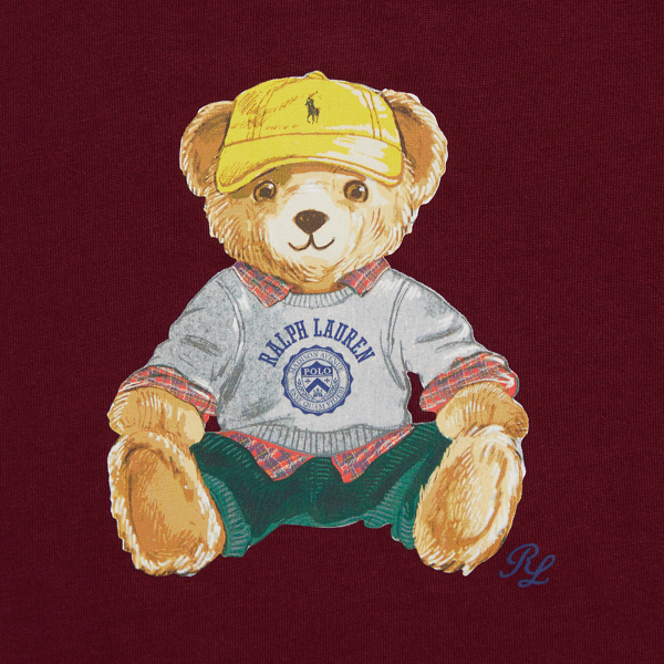 Polo ベア ジャージー Tシャツ & フリース パンツ セット