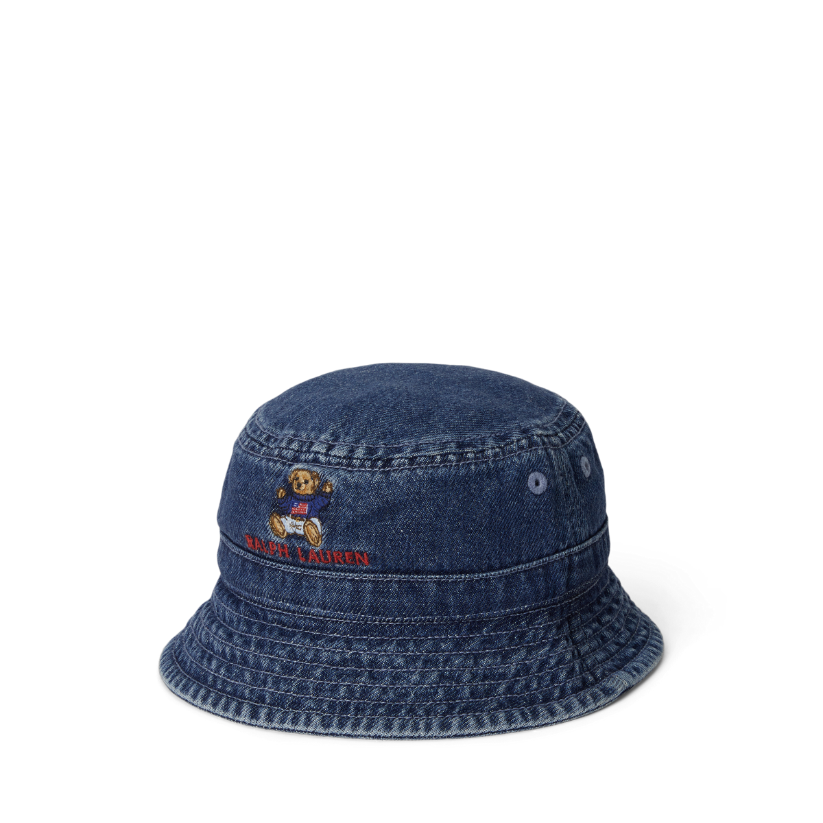 Polo デニム バケット ハット   ラルフローレン Polo ベア インディゴ デニム バケット ハット | ラルフ