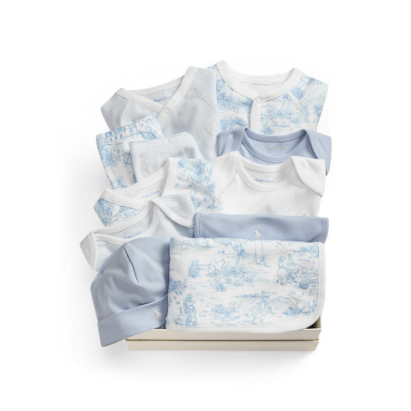 12-teiliges Geschenkset mit Toile-Druck
