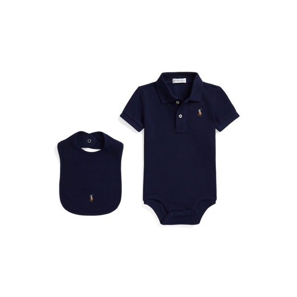 Conjunto de Oferta Primeira Polo do Beb&eacute; Baby Boy em Azul-marinho-sublime 2