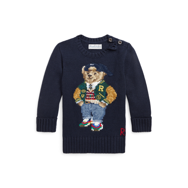 Jersey con cuello redondo y Polo Bear