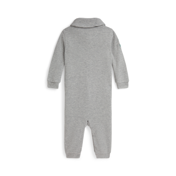 Estate-Rib Cotton Shawl Coverall
