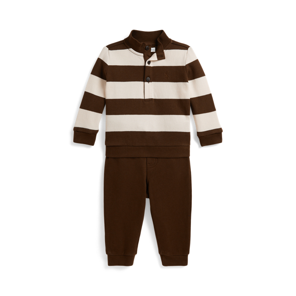 Striped Pullover & Trouser Set Baby Boy 1