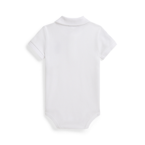 Big Pony Cotton Polo Bodysuit
