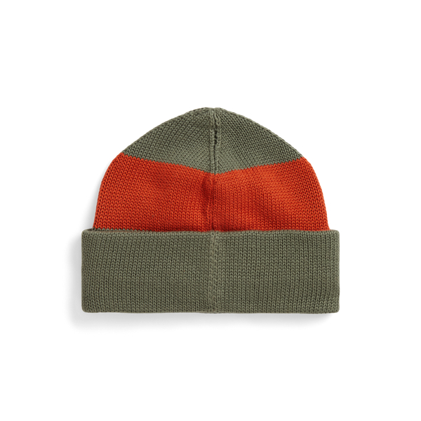 Polo Bear Cotton Beanie