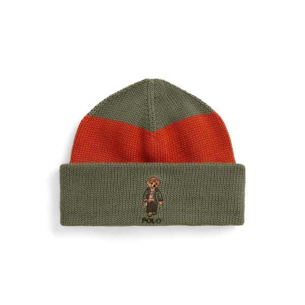 Polo Bear Cotton Beanie