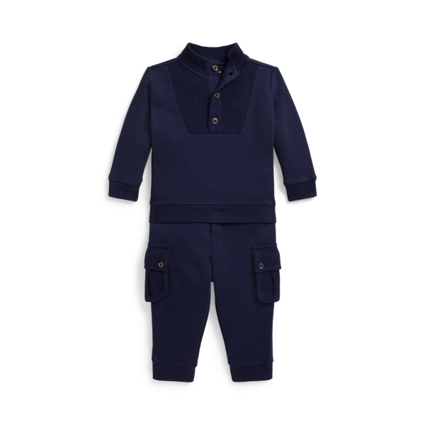 Fleece Sweatshirt & Cargo Trouser