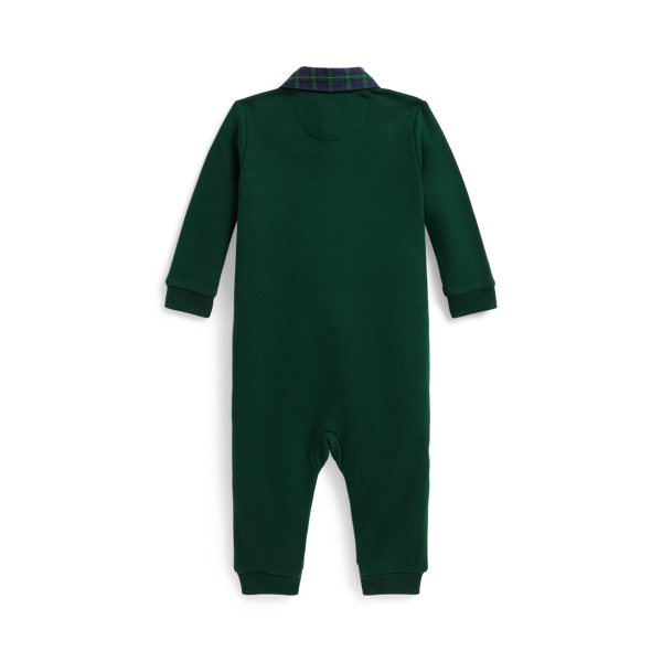 Polo ベア フリース カバーオール
