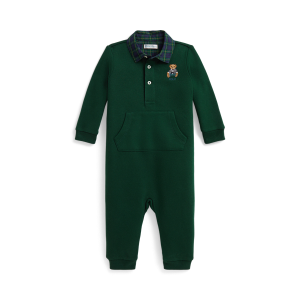 Polo ベア フリース カバーオール