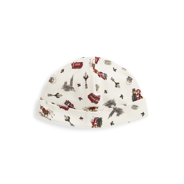 Bonnet Polo Bear en coton