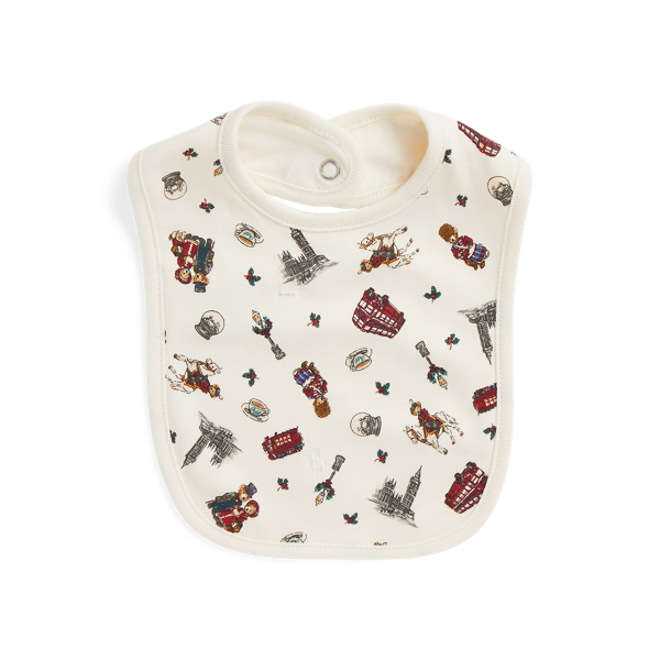 Polo Bear Cotton Interlock Bib