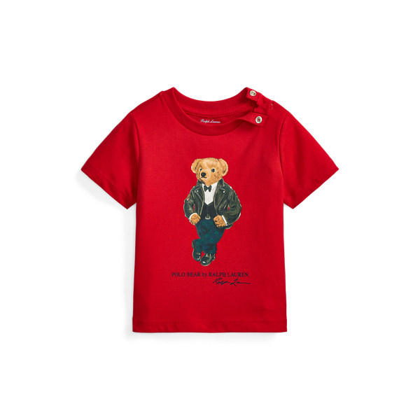T-shirt Polo Bear jersey de coton