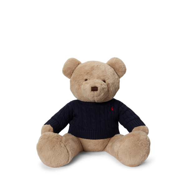 RL Navy Large Cable-Sweater Polo Bear Baby Boy 2