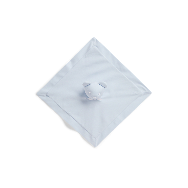 Cotton Interlock Bear Lovey Blanket