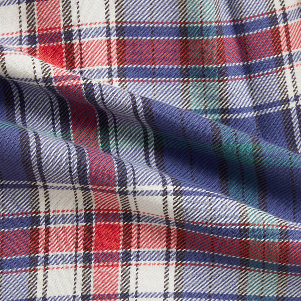 Plaid Cotton Shirt & Trousers