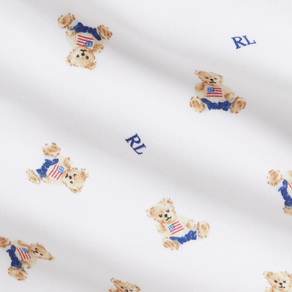 新品 ラルフローレン ベビー Poloベア コットン 3ピースセット⭐︎サイズ9M Polo ベア コットン 3ピース ギフト セット | ラルフ ローレン